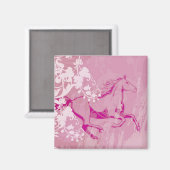 Mystic Garden Horse Magneet (Voorkant / Achterkant)
