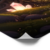 Mystic Gate of Enchanted Forest Light Poster (Hoek)