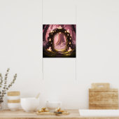 Mystic Gate of Enchanted Forest Light Poster (Keuken)