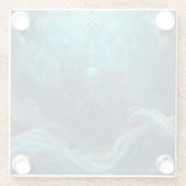 Mystic Geometry of the North Sea Glazen Onderzetter (Achterkant)