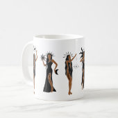 Mystic Girl Koffiemok (Voorkant links)