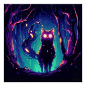 Mystic Glow glossy Perfect Poster (Voorkant)