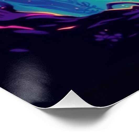 Mystic Glow glossy Perfect Poster (Hoek)