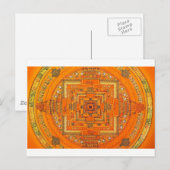 MYSTIC GLOW MANDALA BRIEFKAART (Voorkant / Achterkant)