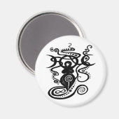 Mystic Goddess 1 Magneet (Voorkant / Achterkant)