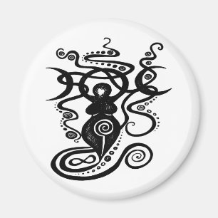 Mystic Goddess 1 Magneet