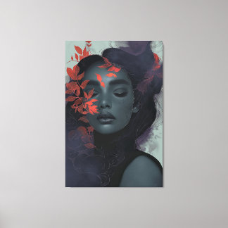 Mystic Goddess Canvas Afdruk
