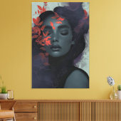Mystic Goddess Canvas Afdruk (Insitu (Woonkamer))