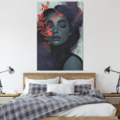 Mystic Goddess Canvas Afdruk (Insitu (Slaapkamer))