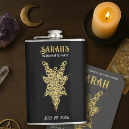 Mystic Gold Bachelorette Flacon met Vinyl Bekledin