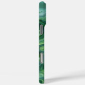 Mystic Green Abstracte wervelingen Case-Mate iPhone Case (Achterkant / Rechts)