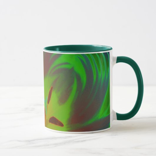Mystic Green Tulip Mok (Rechts)