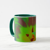 Mystic Green Tulip Mok (Voorkant links)