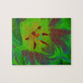 Mystic Green Tulip Puzzle Legpuzzel (Horizontaal)