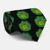 Mystic Green Tulip Stropdas (Opgerold)