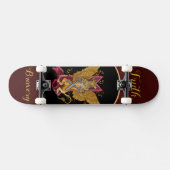 Mystic Griffin met swords Persoonlijk Skateboard (Horizontaal)
