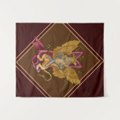 Mystic Griffin met swords Wandkleed (Voorkant (horizontaal))