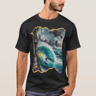 Mystic H2O de laatste surfer van de apocalyps T-shirt