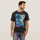 Mystic H2O Dragon Zee Serpent Design T-shirt (Voorkant volledig)