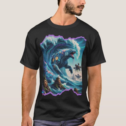 Mystic H2O Neptunes 'Beast Design T-shirt (Voorkant)