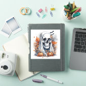 Mystic Halloween Ghost Art - betoverend geschenk Sticker (iPad Cover)