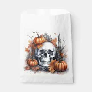 Mystic Halloween Gothic Skull Art - Betoverend Bedankzakje