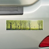 Mystic Hallows disc golf Bumpersticker (Op auto)
