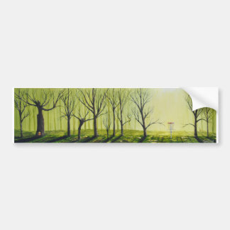 Mystic Hallows disc golf Bumpersticker