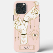 Mystic Hands,  Illustration iPhone case (Achterkant)