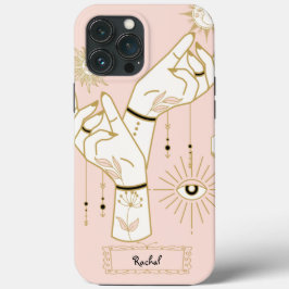 Mystic Hands,  Illustration iPhone case