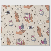 Mystic Hands Wrapping Paper Cadeaupapier (Vlak)