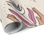 Mystic Hands Wrapping Paper Cadeaupapier (Rol Hoek)