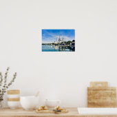 Mystic Harbour Clipper Ship Poster (Keuken)