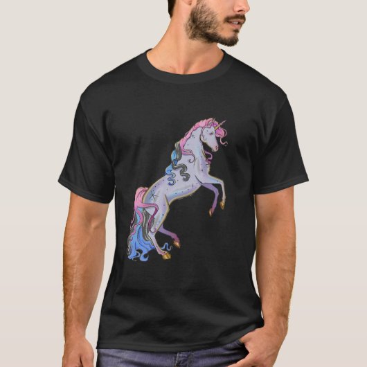 Mystic Harmony Unicorn T-shirt (Voorkant)