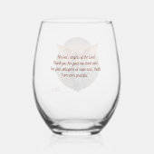 Mystic Heavenly Angel Wijnglas Zonder Voet (Achterkant)