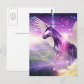 Mystic Horse Briefkaart (Voorkant / Achterkant)