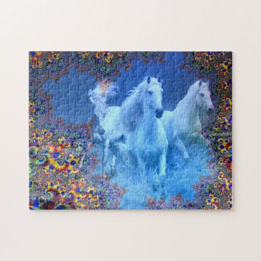 Mystic Horses Legpuzzel (Horizontaal)