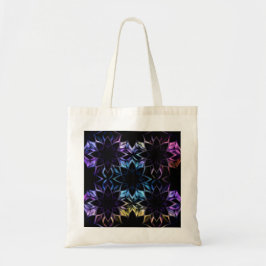 Mystic Iridescent Geometric Flower Tas