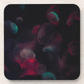 Mystic Jellyfish Plastic Onderzetter (Voorkant)