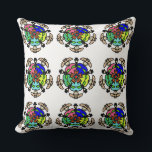 Mystic Jewel Zen Kussen<br><div class="desc">This unique hand-drawn mandala features a rustic,  artistic charm with natural variations in the pattern alignment. Perfect for adding a touch of soul and creativity to your space.</div>