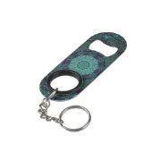 Mystic Kaleidoscope Small Sleutelhanger Bottle Ope Mini Flessenopener (Achterkant Gekanteld)