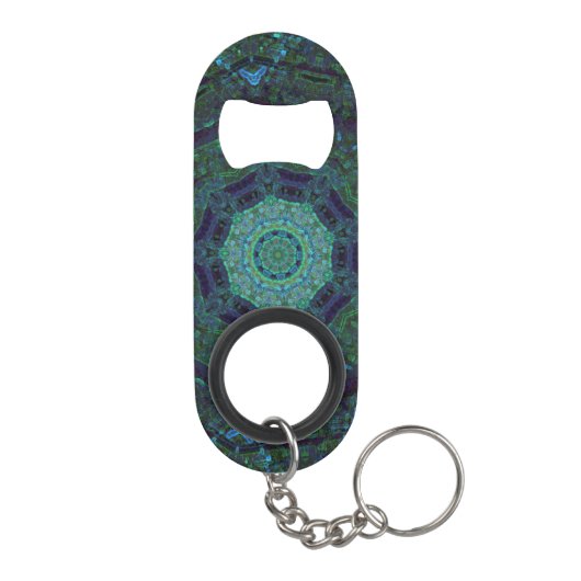 Mystic Kaleidoscope Small Sleutelhanger Bottle Ope Mini Flessenopener (Achterkant)