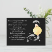 Mystic Koi & Golden Moon – Elegante Japanse Zen Ar Kaart (Staand voorkant)