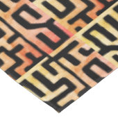 Mystic Kuba Cloth Tool-Dyed Geometric Tafelkleed (Gekanteld)