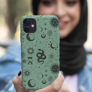 Mystic Kundalini Pattern iPhone 16 Plus Hoesje
