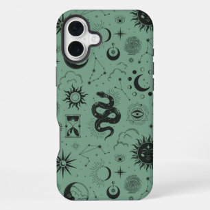 Mystic Kundalini Pattern iPhone 16 Plus Hoesje
