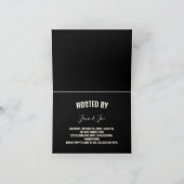 Mystic Lady in Dark Halloween Forest - Uitnodiging (Binnen)