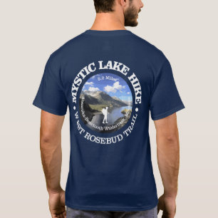Mystic Lake Hike (rood) T-shirt