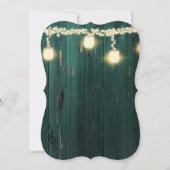 Mystic Lantern Wedding Save the Date Kaart (Achterkant)