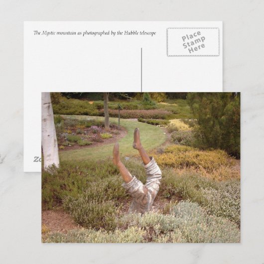 Mystic Legs akimbo Briefkaart (Voorkant / Achterkant)